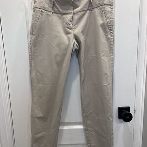 Ann Taylor Women's Straight Leg Pants - Tan